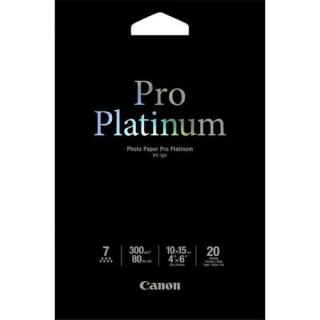 Canon PT-101 10x15 cm, 20 Blatt Photo Paper Pro Platinum 300 g