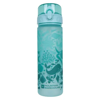 Mountain Warehouse - Wasserflasche für Kinder , Fisch, Ohne BPA, 500ml (Türkis)