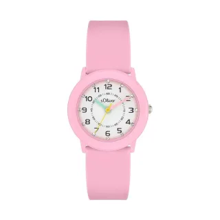 s.Oliver Kinderuhr mit Glitzerdetails SO-4521-PQ