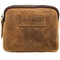 Lemasi Gürteltasche Mini Bauchtasche Büffelleder Hunter kompakt - 2 Reißverschlussfächer