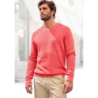 John Devin Strickpullover bis Größe 5XL Pullover in modischen Farben aus Baumwollmischung