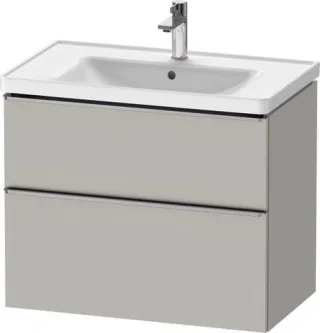 Duravit D-Neo Waschtischunterbau wandhängend Betongrau Matt 784x452x625 mm - DE4355070070000 DE4355070070000