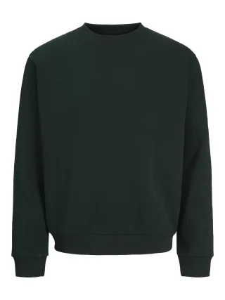 JACK&JONES - JJEBRADLEY SWEAT CREW NOOS Scarab - Gr. - XL