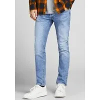 Jack & Jones Slim-fit-Jeans JJIGLENN Jeans mit schmaler Beinform und Stretch für Komfort Baumwollmischung, slim fit
