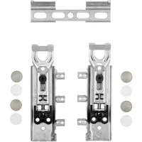 SO-TECH® Montagezubehör verdeckte Schrankaufhänger, verstellbar, Stahl verzinkt, TH6401 Tragkraft/Paar 130 kg mit Aufhängeschiene, 1 Set