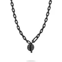 Liebeskind Berlin Kette mit Anhänger The Double Tag Edelstahl