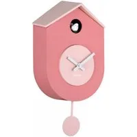 Karlsson Uhr Kuckucksuhr Wall Clock Grato Cuckoo Rose Soft Pink