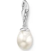 THOMAS SABO Charm-Einhänger Perle Silber, mit Süßwasserzuchtperle