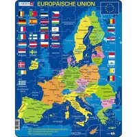 Media Verlag Puzzle Europäische Union (Kinderpuzzle), 99 Puzzleteile