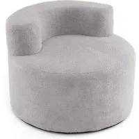 COSTWAY Relaxsessel, Polstersofa rund, mit Rückenlehne 200 kg