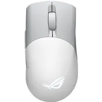 Asus Keris Wireless AimPoint White RGB Gaming-Maus (Funk, kabelgebunden, Bluetooth, optischer Sensor 36.000 dpi weiß)