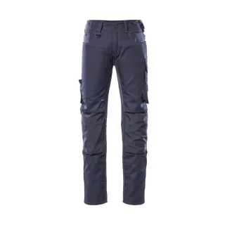 MASCOT Mannheim Hose mit Knietaschen UNIQUE Schwarzblau 47 - 12779-442-010-82C47