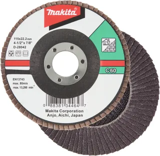 Makita Fächerschleifscheibe 180mm C60F - D-28145