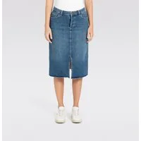 MAC Midirock MIDI SKIRT fringe im Five-Pocket Style