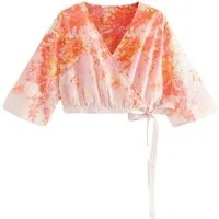 LAURA ASHLEY Strandshirt Laura Ashley Strand-Wickeloberteil (1-tlg)