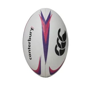 Canterbury - "Mentre" Rugby-Ball (Weiß/Veilchen)