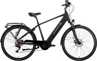 SAXONETTE "Premium Sport (Diamant)" 10 Gang Kettenschaltung Mittelmotor 250 W Pedelec, Elektrofahrrad für Herren