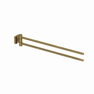 Kludi VELA S Doppel-Handtuchstange Länge 440MM Brushed Gold, 25977N0 25977N0