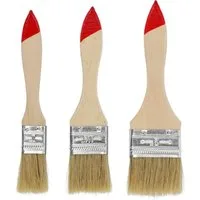 TRIZERATOP Malpinsel Flachpinsel-Set 3-teilig 1"-1,5"-2", (Flachpinsel-Set 3-teilig 1"-1,5"-2", Flachpinsel-Set 3-teilig 1"-1,5"-2)