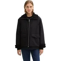 TOM TAILOR Denim Hybridjacke mit fake Teddy Fell