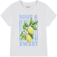 Abercrombie Kids Rundhalsshirt AFG SOUR & SWEET CLASSIC TEE mit großem Frontprint, für Girls