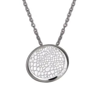 Orphelia Damen-Kette aus 925er Sterlingsilber mit Anhänger – Silber ZH-4541