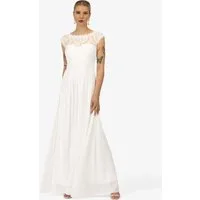 Kraimod Abendkleid aus hochwertigem Polyester Material mit Rundhalsausschnitt