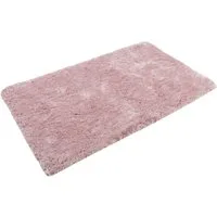 Homie Living Badematte Porto Azzurro, Höhe 30 mm, rutschhemmend beschichtet, schnell trocknend, fußbodenheizungsgeeignet, Polyester, rechteckig, Badteppich, uni, rechteckig & rund, waschbar, Badezimmerteppich