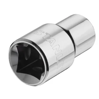 STANLEY 1/2 Zoll 6-Kant Stecknuss 11 mm mit MaxiDrive-Profil - STMT86511-0