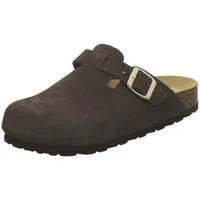 AFS-Schuhe 290076 Clogs Pantolette für Damen aus Leder mit Fußbett, Hausschuhe Made in Germany