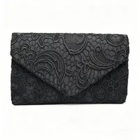 Zaewry Abendtasche Clutch Damen Elegant Kettentasche Hochzeit Umhängetasche Handtasche, Damen Abendtasche Spitze Clutch, Glitzer Tasche mit Abnehmbarer Kette