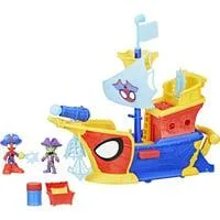 Water-Webs Ahoi Piratenschiff mit Seifenblasen, Spielfigur