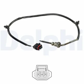 Delphi Abgastemperatursensor Opel Antara 2,0