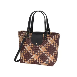 handed by - Handtasche - Alley beige/rot - Gr. - OS