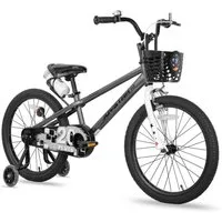 JOYSTAR Kinderfahrrad 12/14 /16/18/20 Zoll fahrrad für Jungen und Mädchen 3-12 Jahre, Mit Korb, Stützrädern, Fahrradklingel, Flaschenhalter, Kettenabdeckung