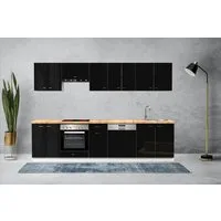 OMILI Küchenzeile OLVIT (Breite 300cm) Fronten 18mm, Softclose,SIND ERWEITERBAR!, Ohne E-Geräten