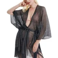 Zaewry Modeschal Sommer Strandkleid Bikini Cover Up Beachwear Cardigan, Boho Loose Resort Bekleidung Strandponcho