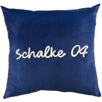 FC Schalke 04 Dekokissen Kissen Kordel
