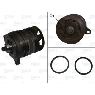 Valeo Wasserpumpe + Dichtung VW Multivan Touareg Transporter 2,5