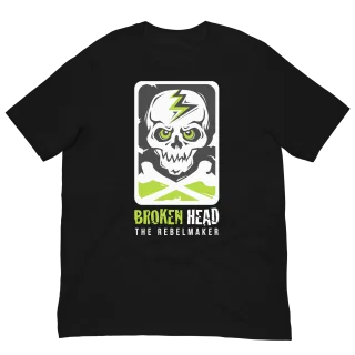 Broken Head T-Shirt Grün