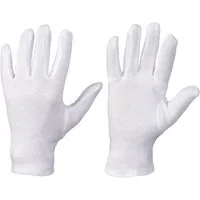 Stronghand Baumwollhandschuhe 12 Paar weiß Trikot Handschuhe Trikothandschuhe Servicehandschuhe