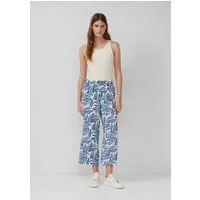 s.Oliver Chinos Hose Culotte aus Viskosemix mit All-over-Print