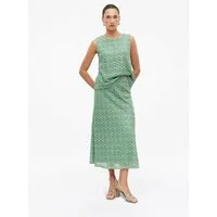 s.Oliver Midirock Rock Midi-Rock mit Glitzergarn und Ajourmuster