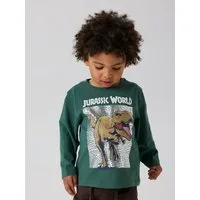 Name It Langarmshirt NMMJEWEL JURASSIC NREG LS TOP NOOS SKY