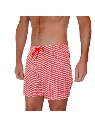 Badeanzug Emporio Armani Herren Allover-Adler