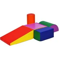 COSTWAY 5TLG. Schaumstoffbausteine Spielbausteine, für Baby & Kinder