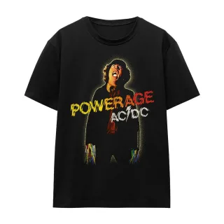 AC/DC - "Powerage" T-Shirt für Herren/Damen Unisex (Schwarz)