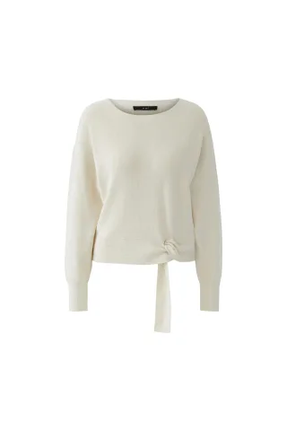 Oui - Pullover offwhite - Gr. - 40