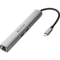OfficePal Combo Adapter, Dockingstation grau