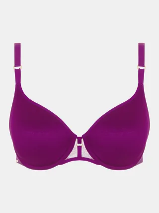 Chantelle Lingerie - Monogram Bedeckender Spacer BH ultraviolet - Gr. - 75C
